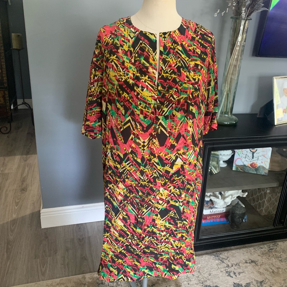 M by Missoni silk tunic dress